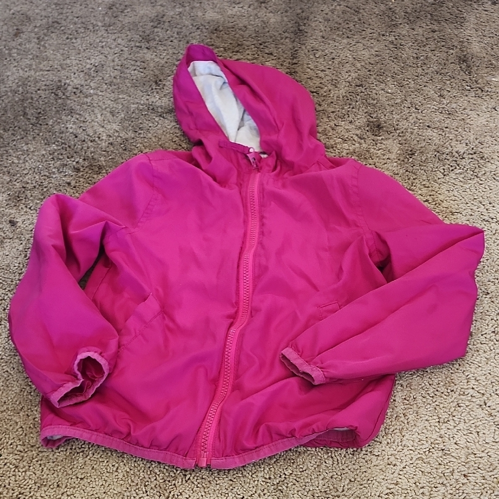 Vibrant Pink Hooded Jacket